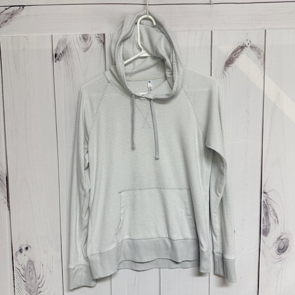KÜHL Women’s Stria Pullover Hoodie Small Mist‎ EUC
